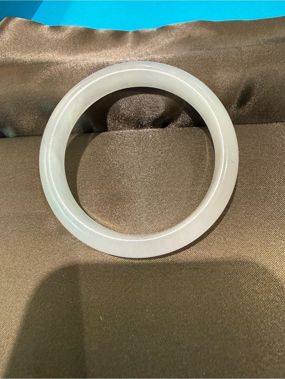 White Jade bangle bracelet